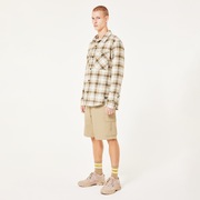 90s Plaid LS Shirt - Mist/Pebble/Army G Check