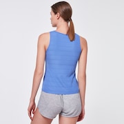 All-In Racerback Tank Top - Dusty Blue