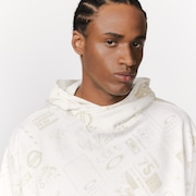 Moletom O-Mania Full Print - Off White