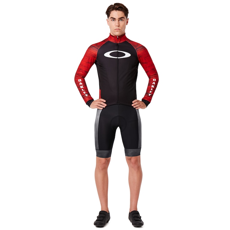 Cycling Aero Jacket - Fired Forest