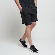 Bermuda Masc Mod Trnx 2 In 1 Shorts 7” - Blackout
