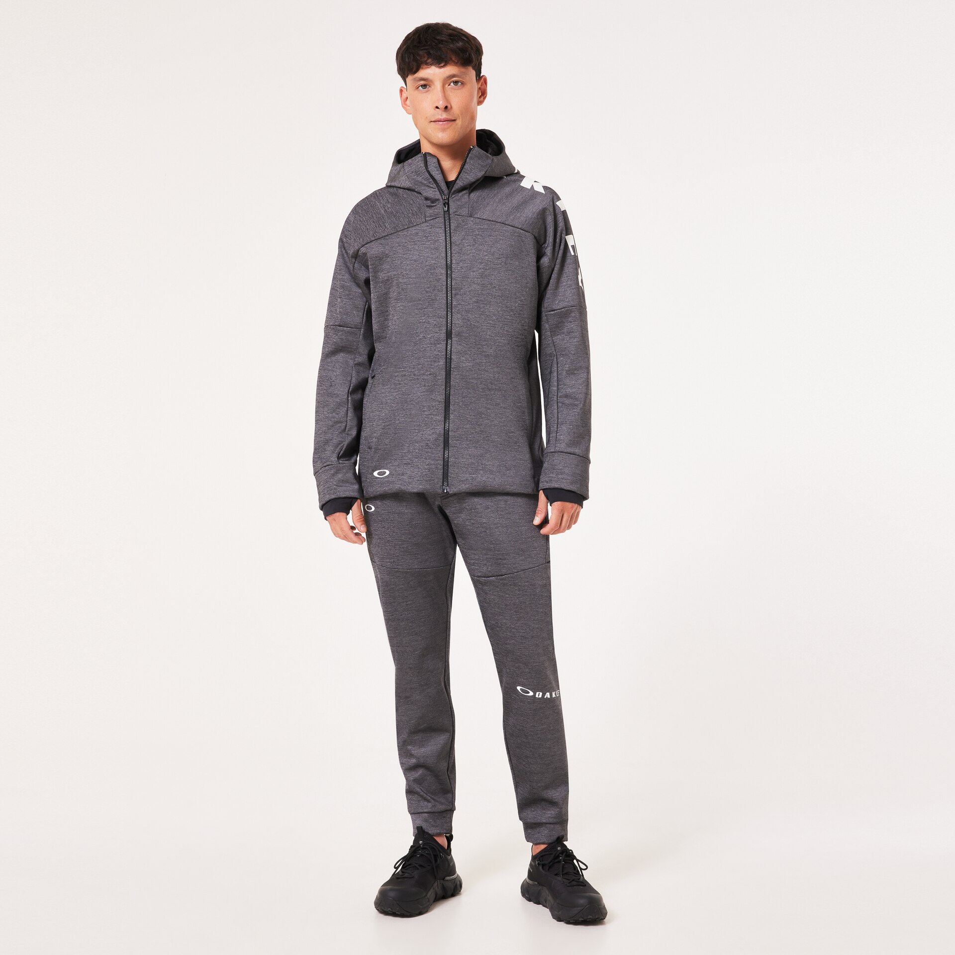 オークリー En 3RDG Synchro Warm Jacket 2.0 Dark Gray Heather