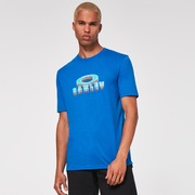 3D Repeat Bark Tee - Ozone