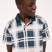 Oakley Sand Stripe Pocket - Oil Blue Check