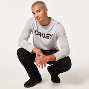 Mark II L/S Tee 2.0 - Granite Heather