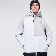 Camelia Insulated Jacket - White/Gray