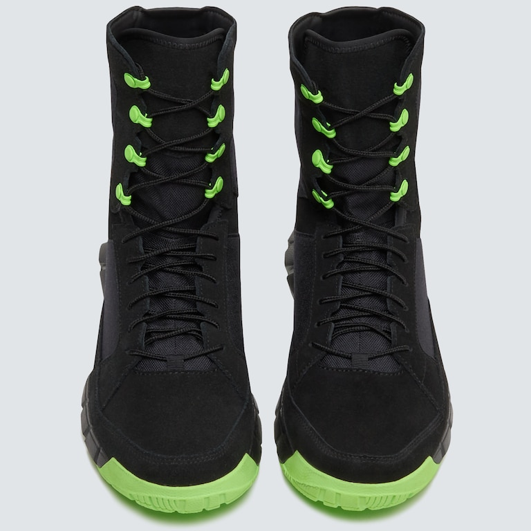 Coyote Neon Boots - Black/Neon Green
