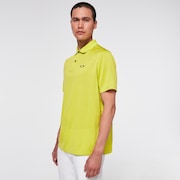 Contender Stripe Polo - Sulphur