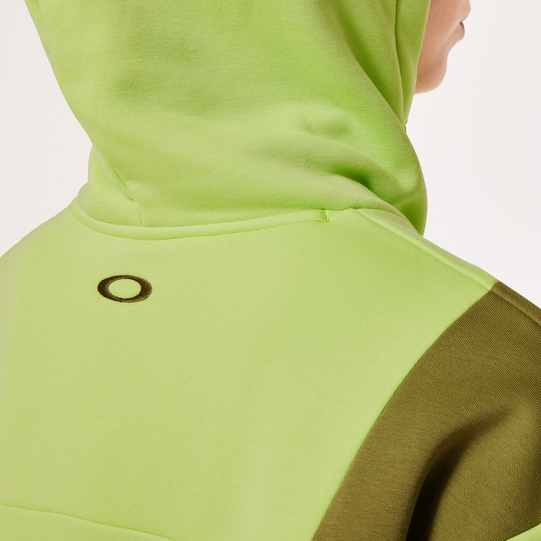 Rosy Rc Fleece Hoodie - Light Green