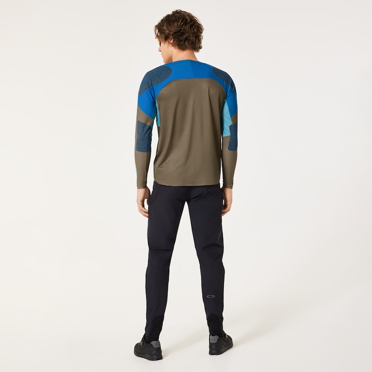 Seeker Edge LS Jersey - Army Green/New Balsam