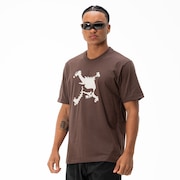 Camiseta Oakley Heritage Skull Logo - Cocoa Brown