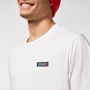 Gradient B1B Patch Tee - White