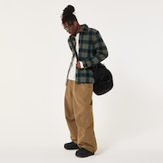 Off-Slope Overshirt - Army Green Check
