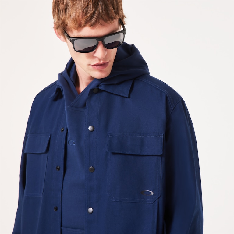 Canvas Snap Jacket - Team Navy