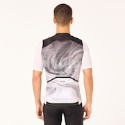 Endurance Dazzle Camo Jersey - Gradient Swirl Black/White