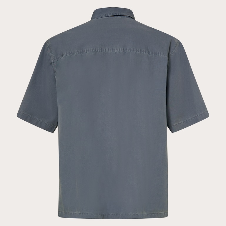 Poplin SS Shirt - Dark Slate