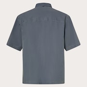 Poplin SS Shirt - Dark Slate