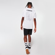 Surfboard Types Tee - White