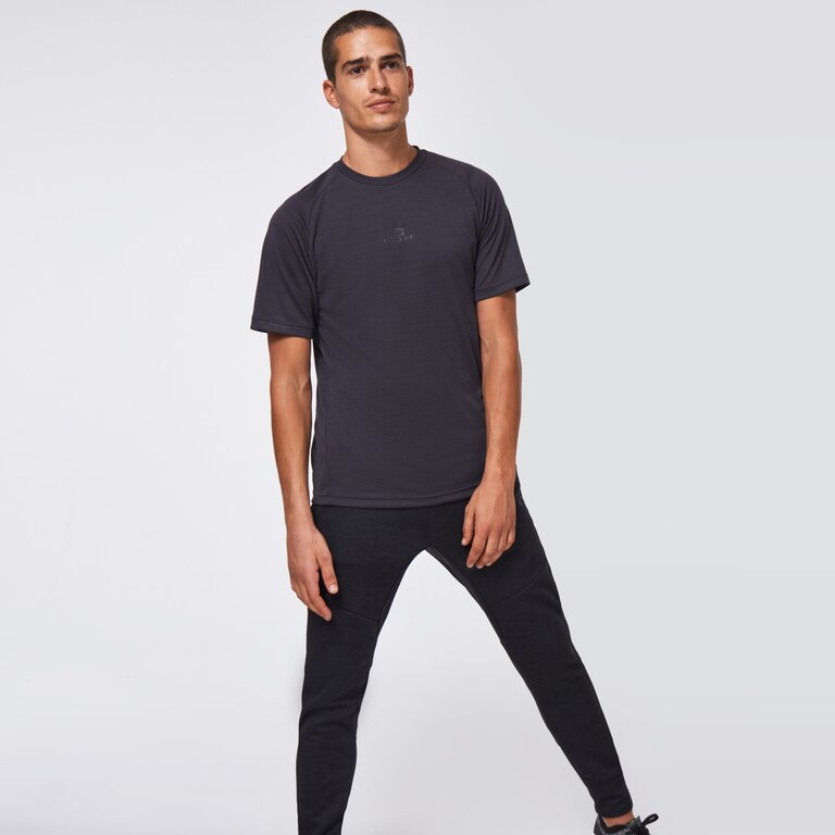 Foundational Heathered SS - Dark Gray Heather