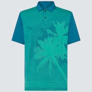 Oakley Reduct Polo - Aurora Blue