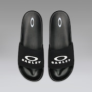 Oakley Zuma Slide - Pitch Black/White