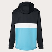 Tnp Nose Grab Softshell Hoodie - Black/Bright Blue