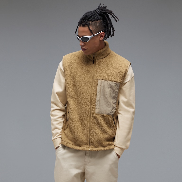 Snowdrift Sherpa Vest - Pebble