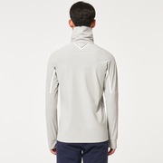 Skull Synchronism Aloft Mock Neck - Grey Slate