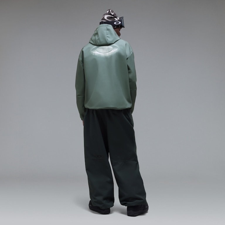 Wintertide Scratched Hoodie - Aviator Green