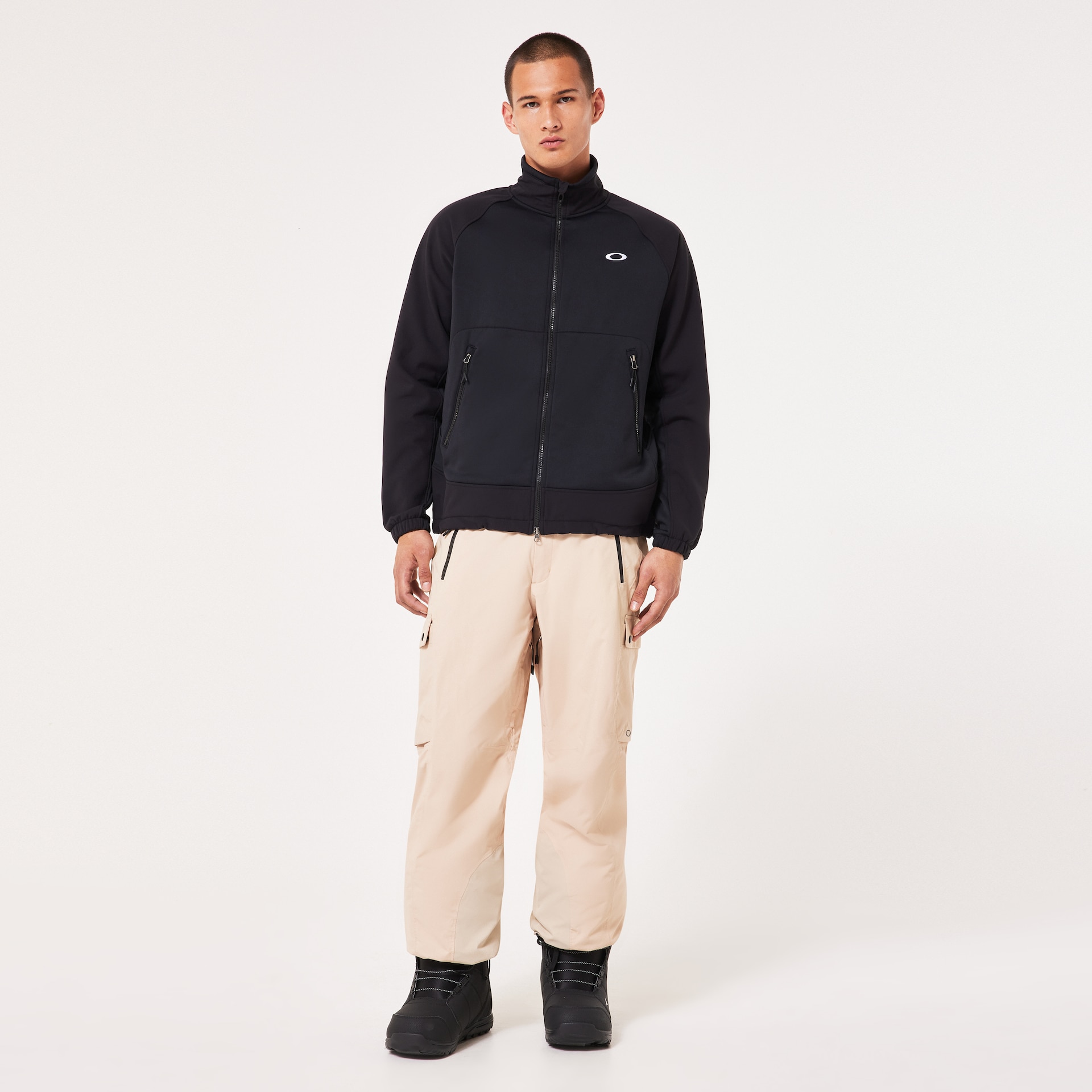 Oakley Peak RC Full Zip Sweatshirt in Blackout | Oakley® US