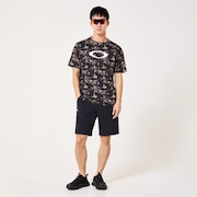 Enhance Qdevo SS Tee Graphic 5.0 - Green Print