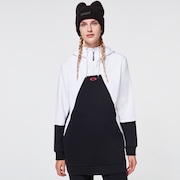 Snowdrop DWR Fleece - Black/White