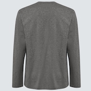 Locked In B1B Ls Tee - New Athletic Grey