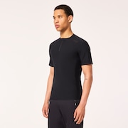 Point To Point 1/4 Zip Jersey - Blackout