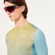 Endurance Dazzle Camo Jersey - Aop Monogram Pacific Sulf