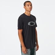 Blurred Static Icon Tee - Blackout