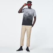 Gradient Spray Short Sleeve Tee - Gradient Gray Print