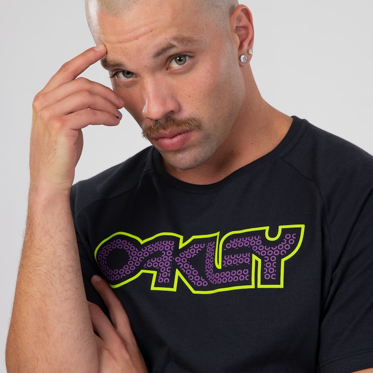 Camiseta Masc Mod Fp Octo B1B Logo Ss Tee - Blackout