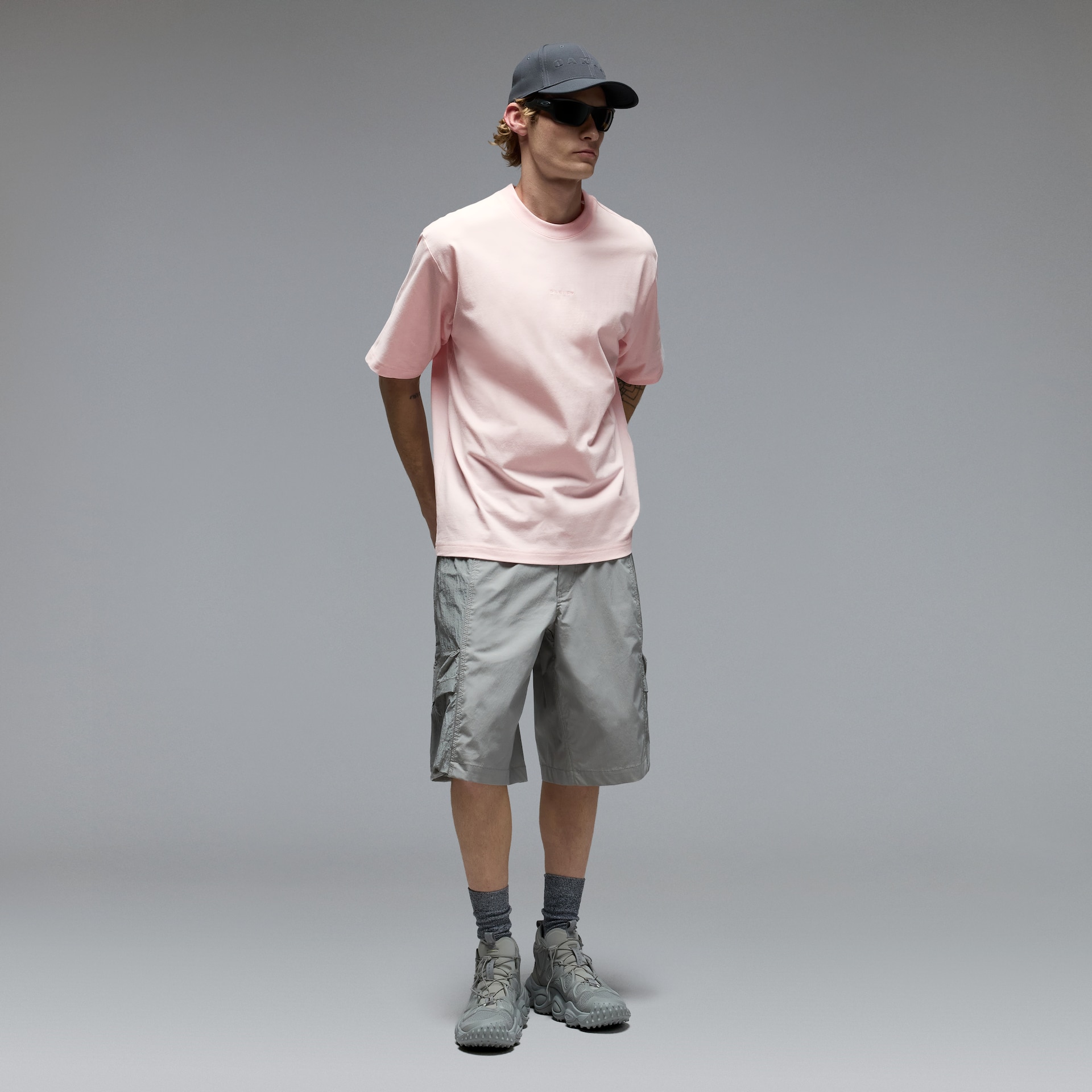 Oakley Men's Soho Gen Ss Tee - Faded Pink Size: S