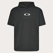 Enhance LT Fleece SS Hoody 15.0 - Black Heather