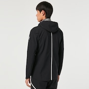 Skull Synchronism Hoody Jacket - Blackout