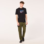 Snow Caps  Tee - Blackout