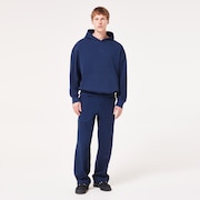 Dual French Terry Hoodie - Team Navy