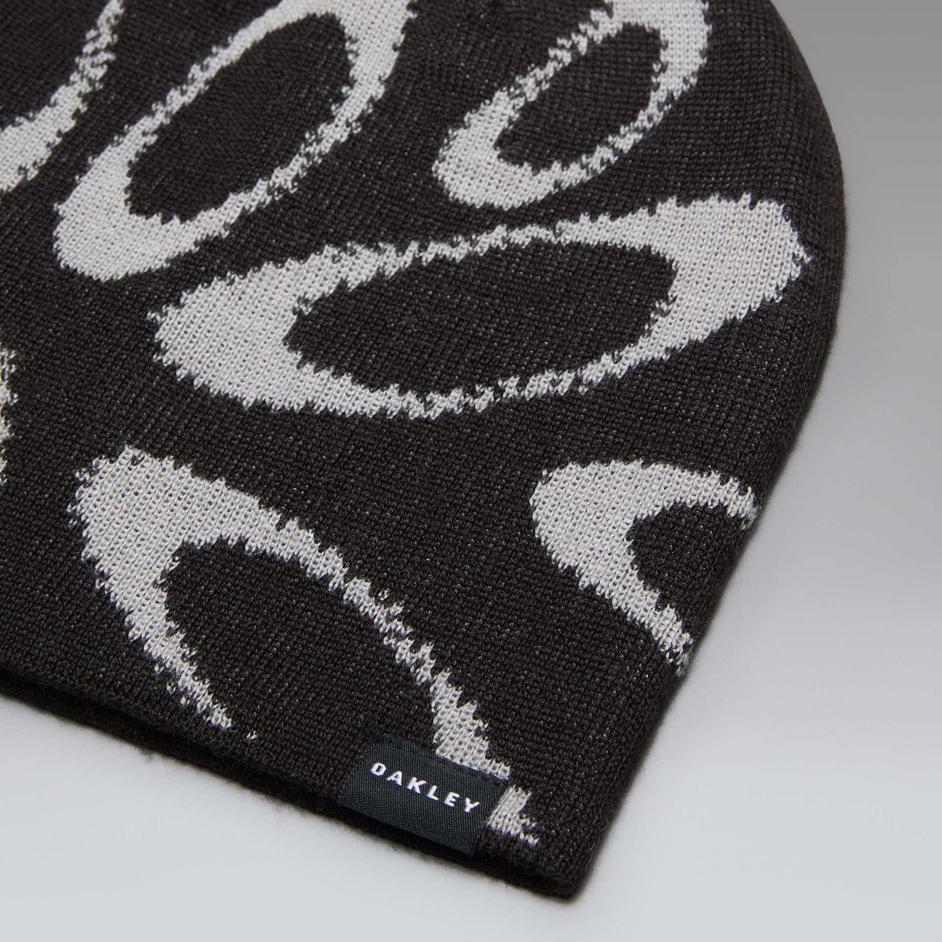 Oakley Ellipse Graphic Beanie in Black/Gray | Oakley® US