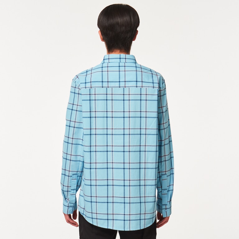 Pacific Button Down LS - Aviator Blue Check