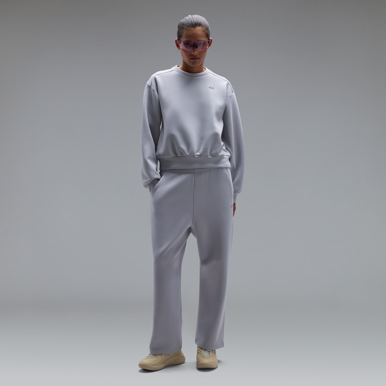 Radiant Peach Fleece Wide Pt12.0 - Fog Grey