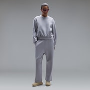 Radiant Peach Fleece Wide Pt12.0 - Fog Grey