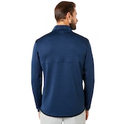 Half Zip Golf Fleece - Dark Blue Medium Heather