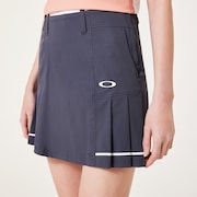 Elevate Deep Rise Pleats Skirt - Dark Cloud