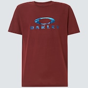 Water Ellipse Short Sleeve Tee - Spicy Red